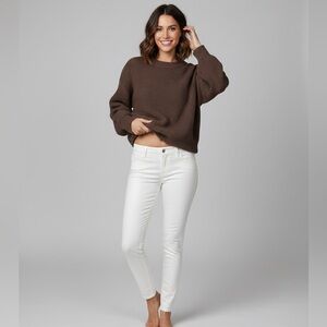 Elegant White Skinny Jeans for Women